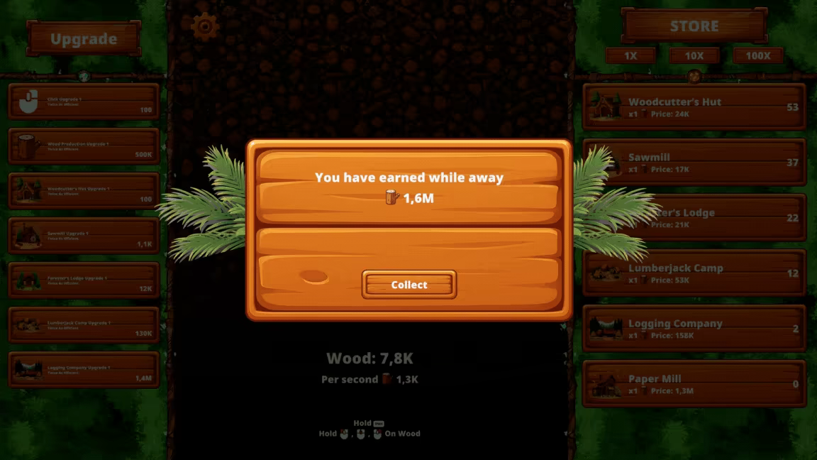 Wood Clicker video 4