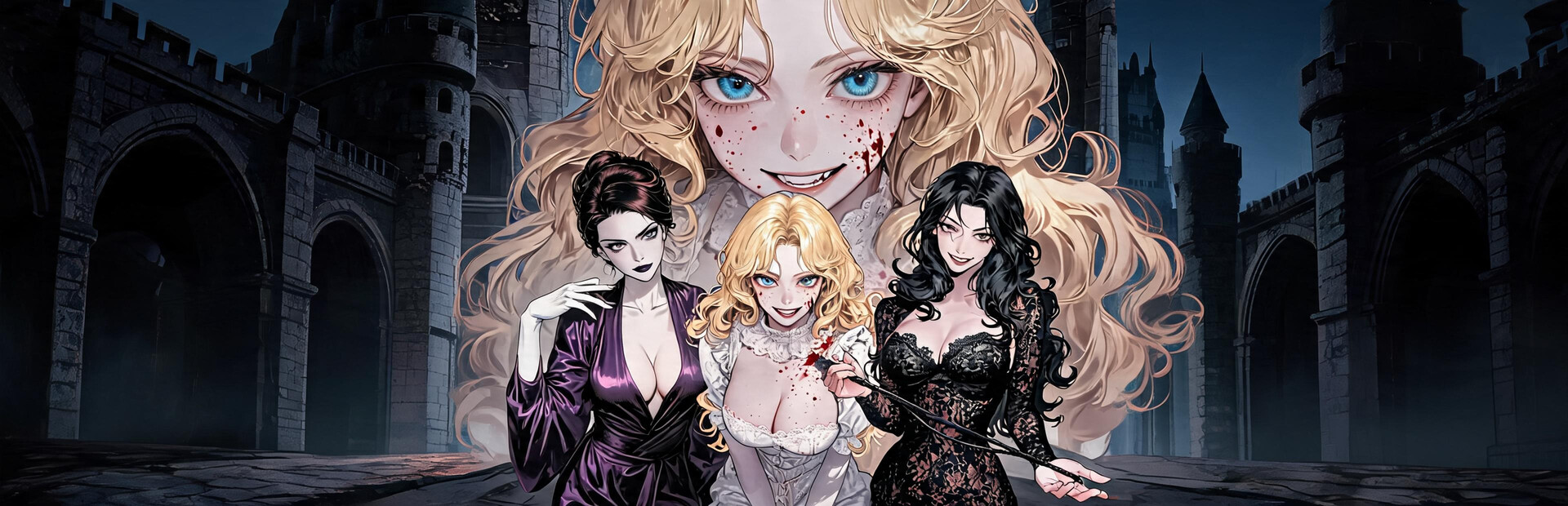 OKeverything：3 werewolf female castle owners & a super black gardener