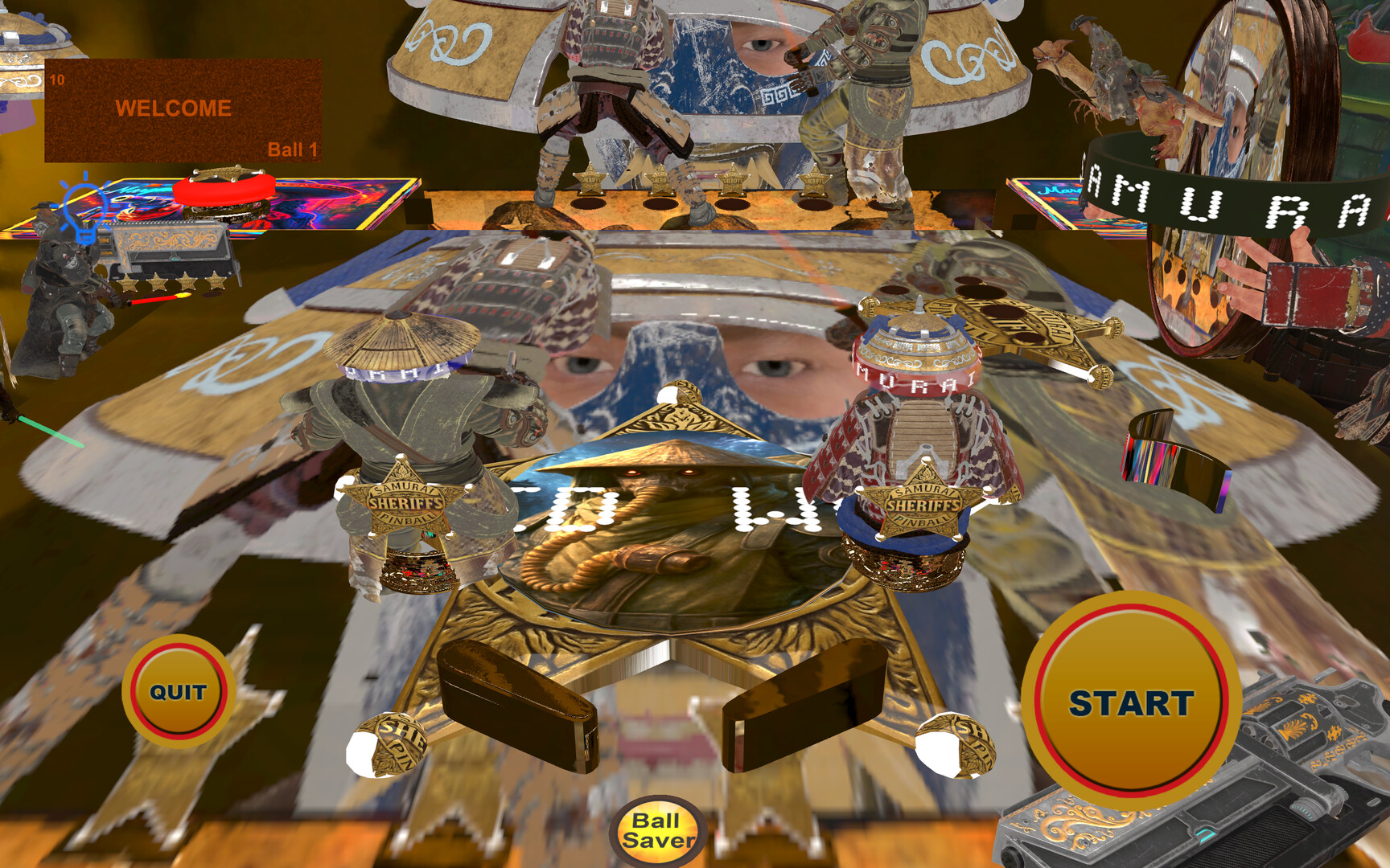 Samurai Sheriffs Pinball Featured Screenshot #1