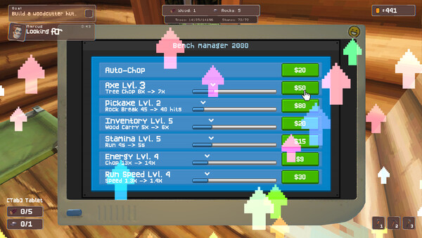 Forest Hustle game for Linux 1