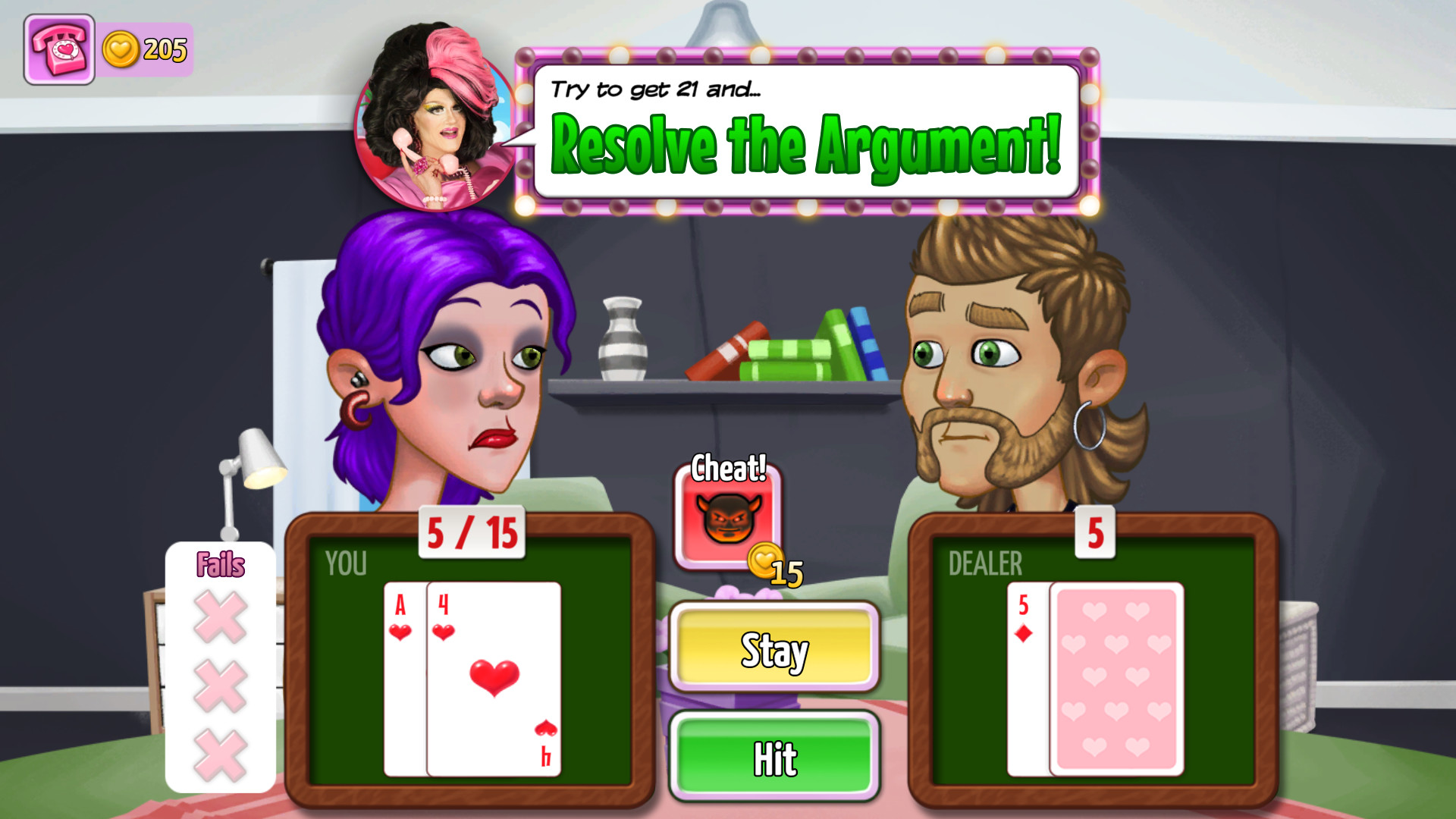 #3. Kitty Powers' Love Life (Steam) Podle: Magic Notion Ltd
