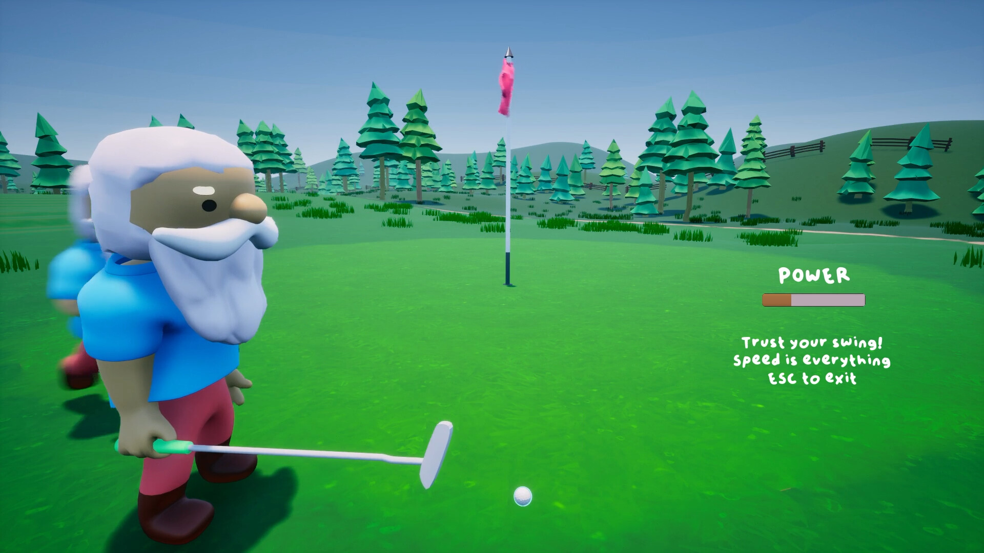 Grass Gnome Golf screenshot 1