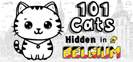 101 cats hidden in belgium vertical card thumbnail