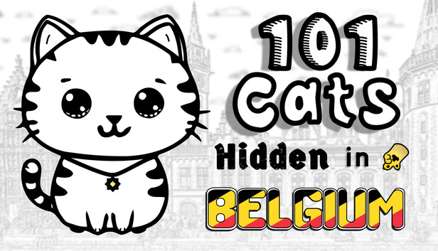 101 Cats Hidden in Belgium
