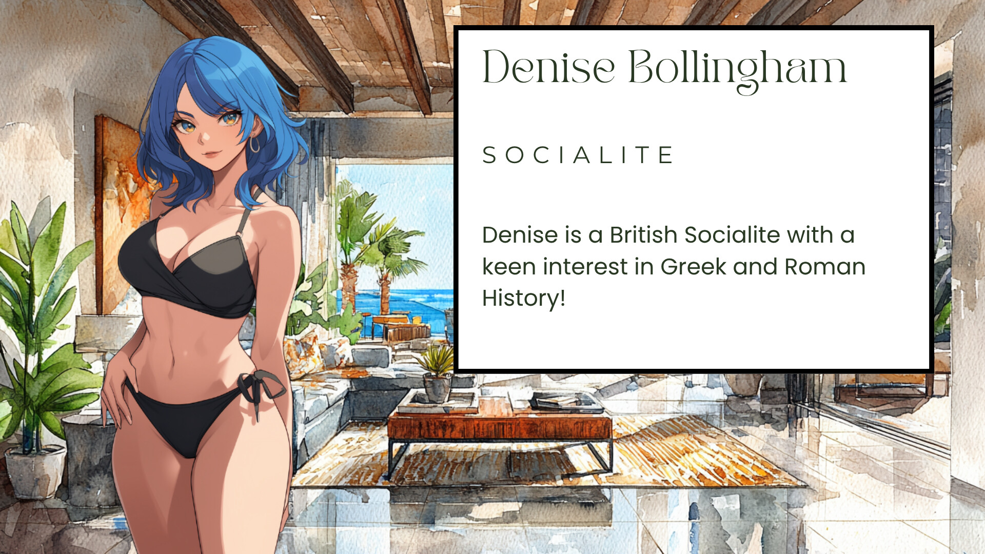 Fun Times at the Bibi Resort and Spa Official Artbook Featured Screenshot #1