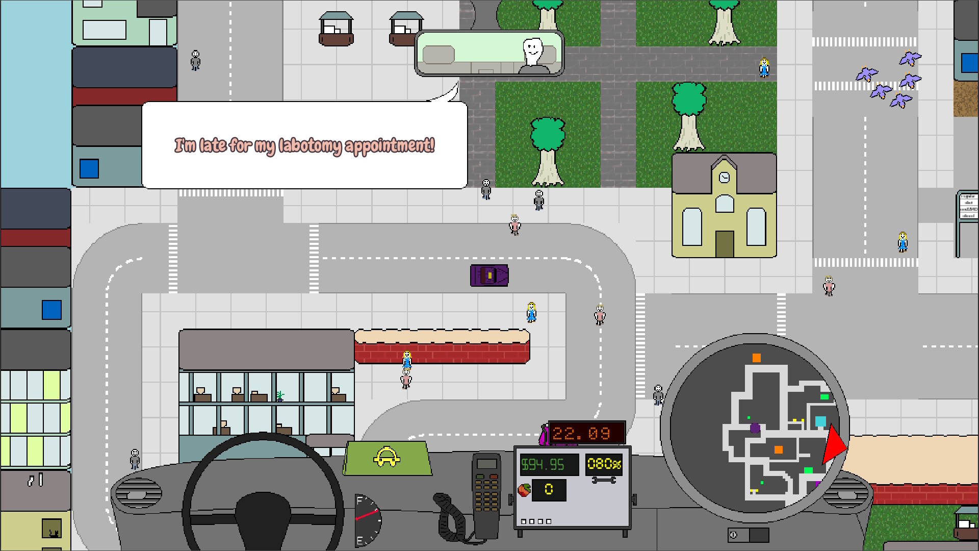 Quirky Cabbie screenshot screenshot 0