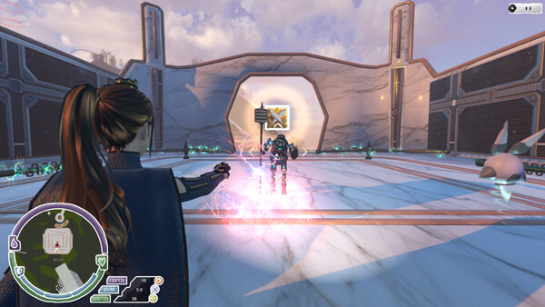 Screenshot of M.A.Y.A gameplay showing in-action mechanics