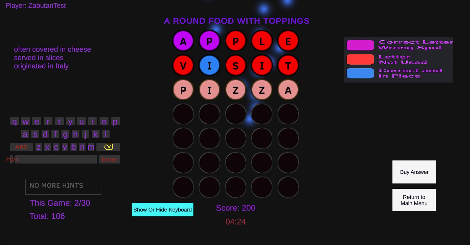 Word Charades screenshot #5