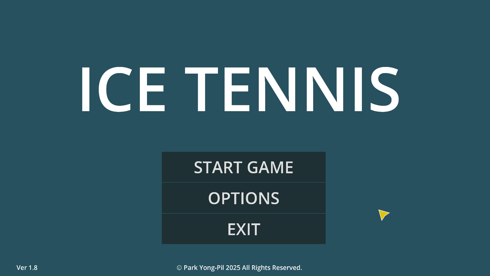 ICE TENNIS screenshot #1