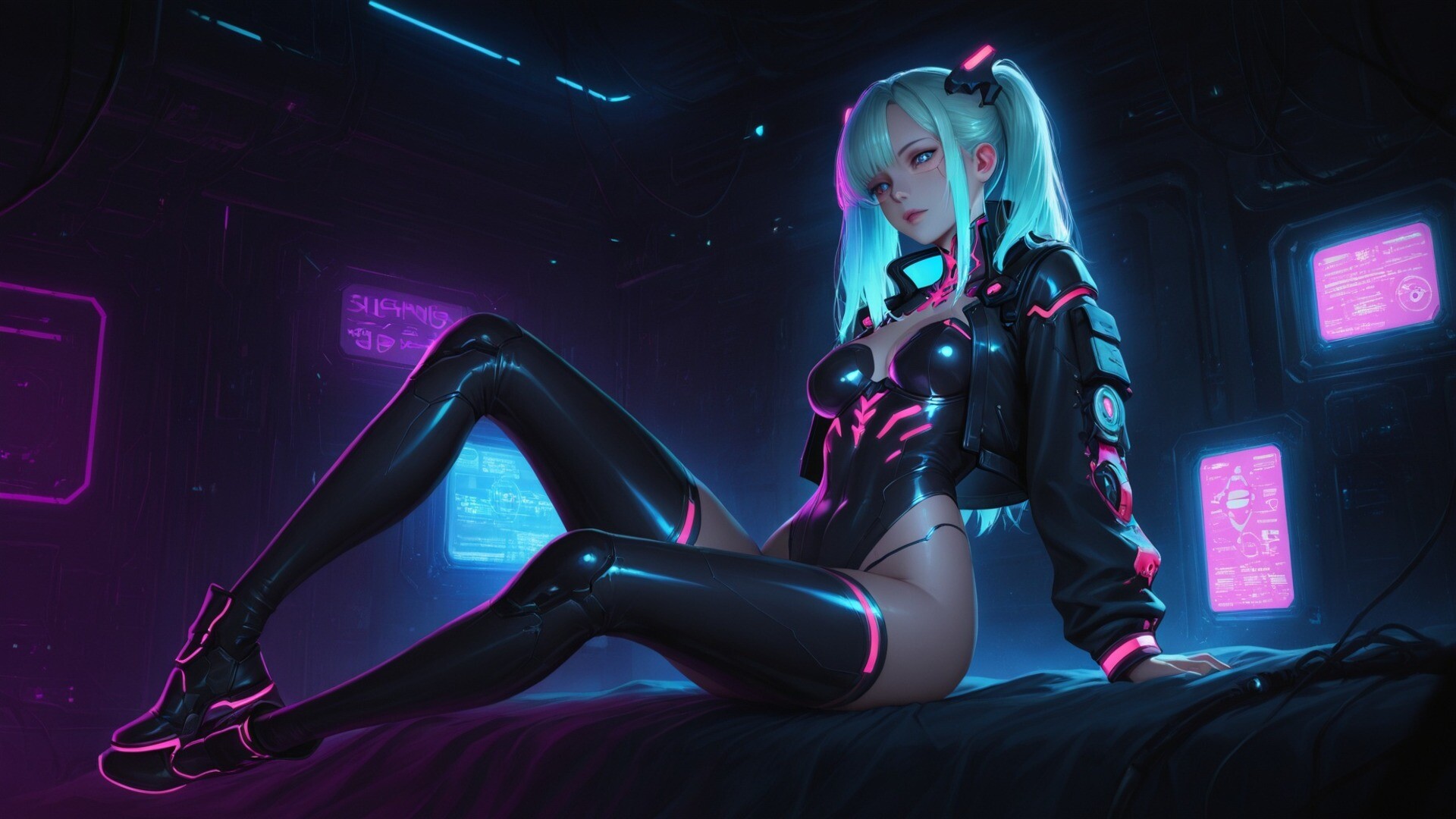 Cyber Waifu screenshot #1