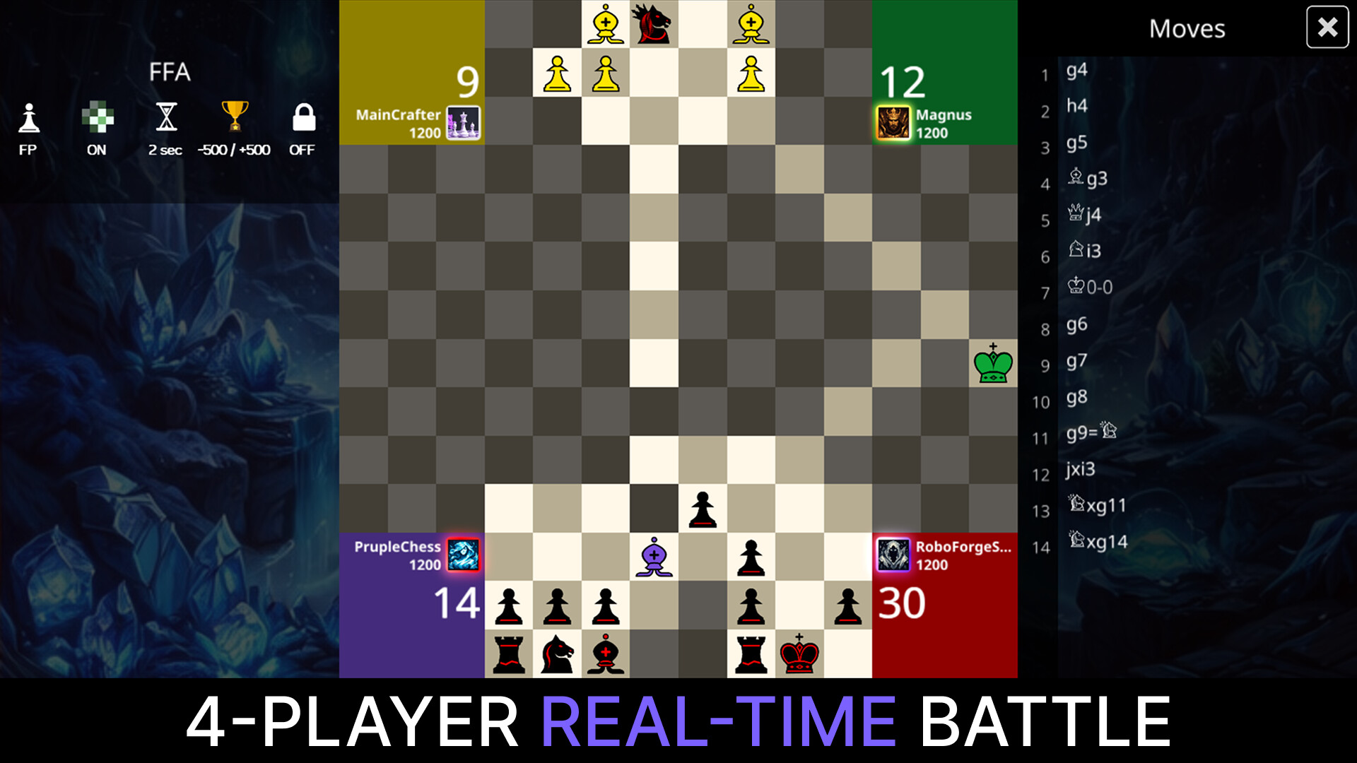 QuadKings: Fog of Checkmate screenshot 8