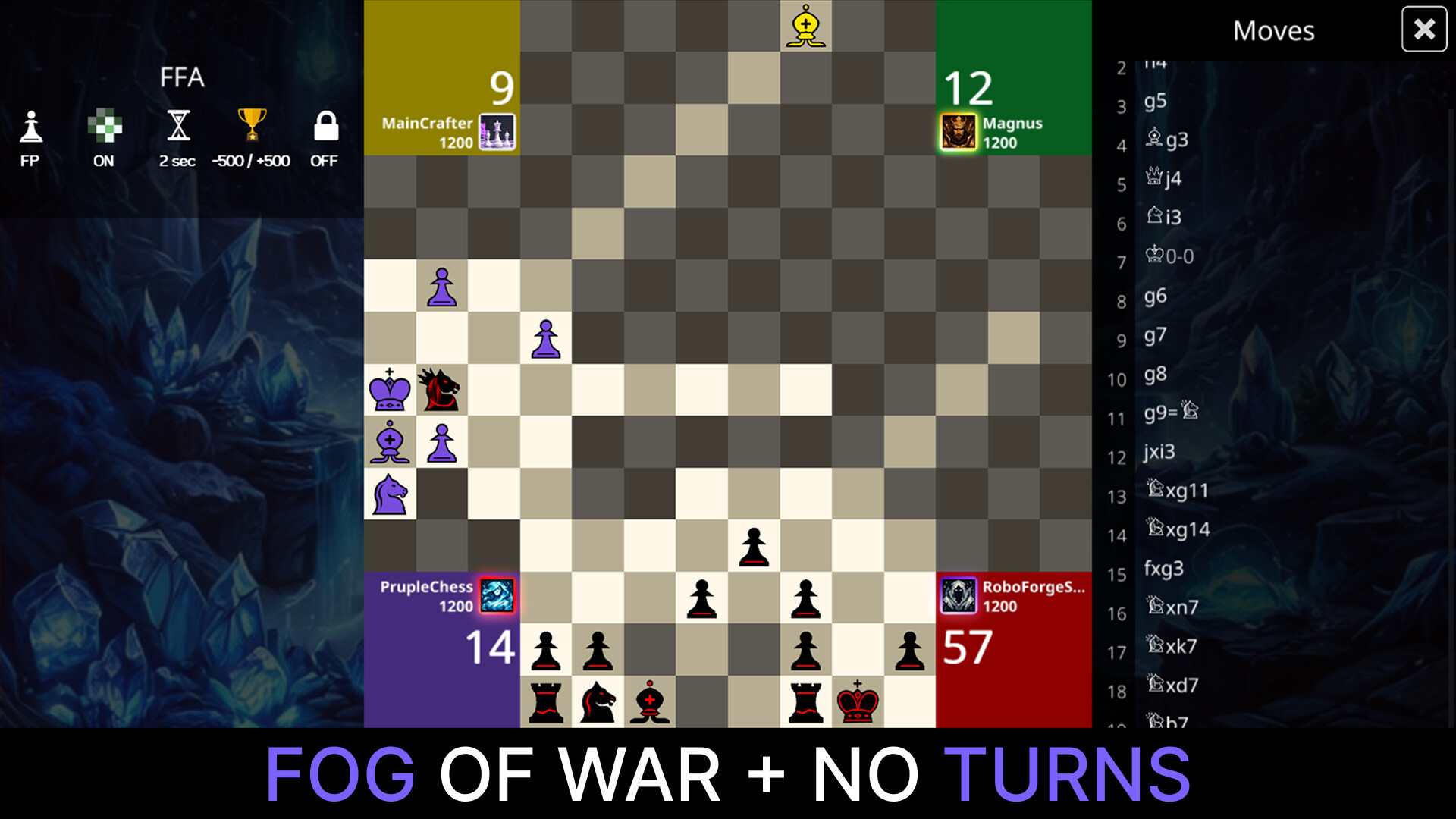 QuadKings: Fog of Checkmate Featured Screenshot #1