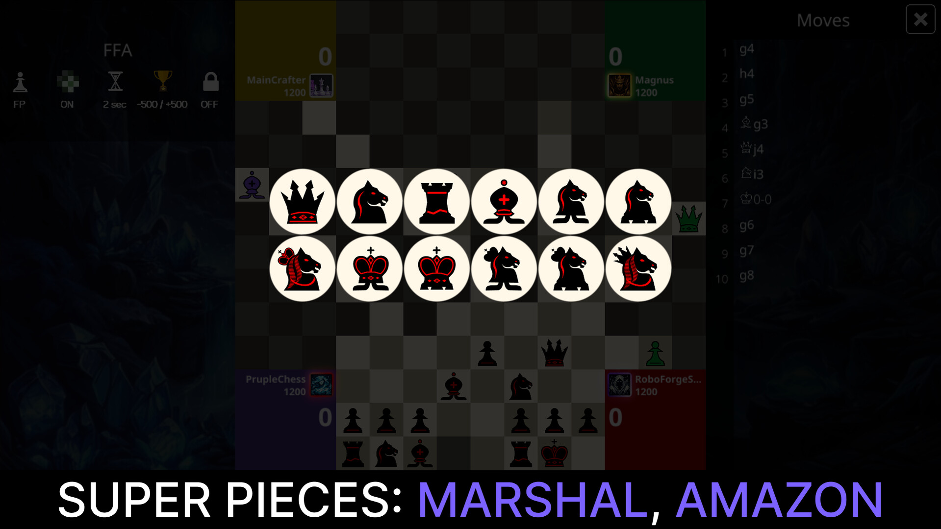 QuadKings: Fog of Checkmate screenshot #3