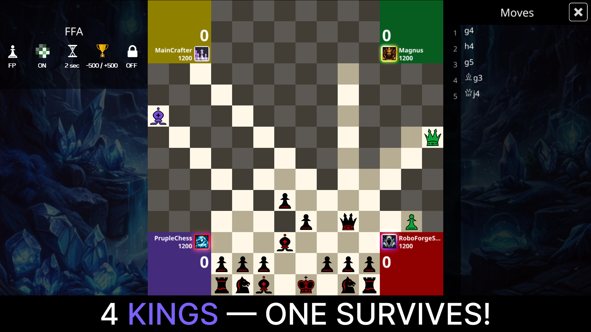 QuadKings: Fog of Checkmate screenshot #6