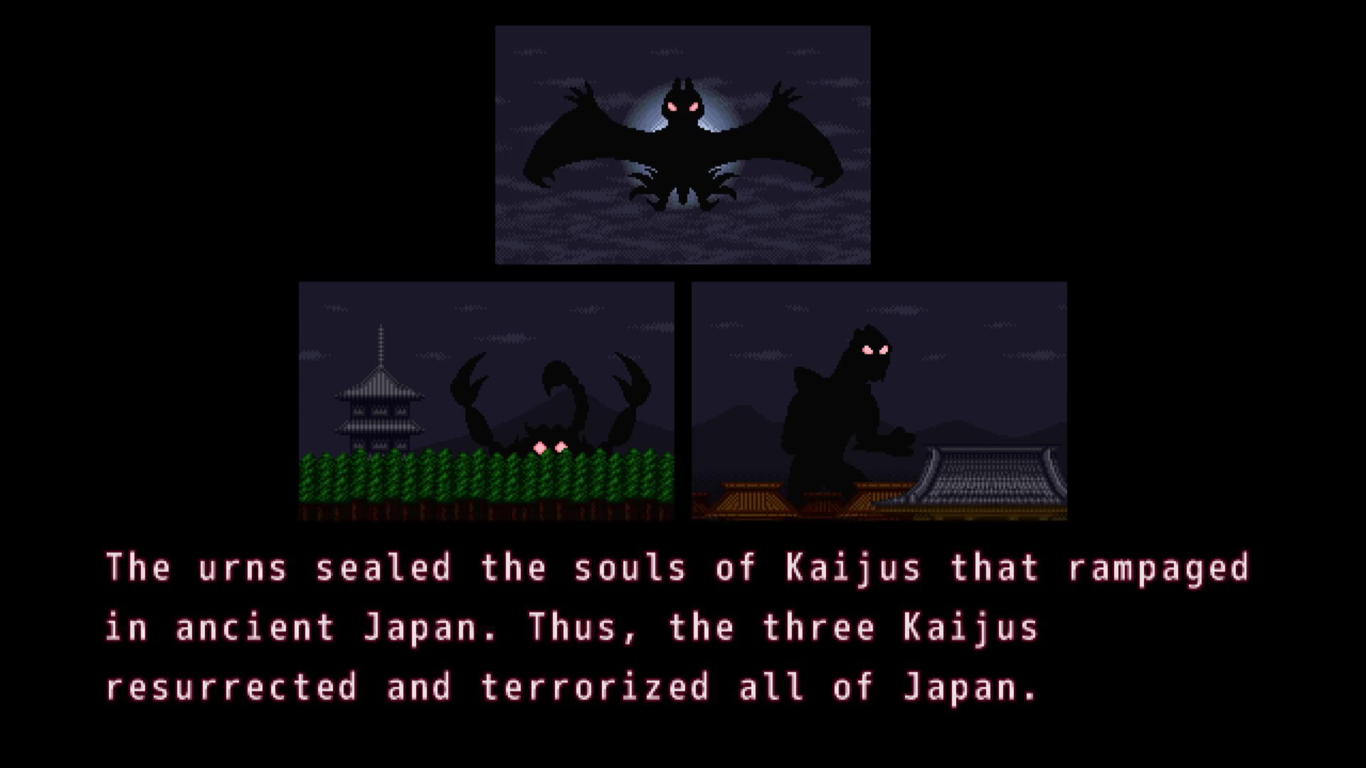 Super Shadow Break : Showdown! NINJA VS The Three KAIJUs screenshot #1