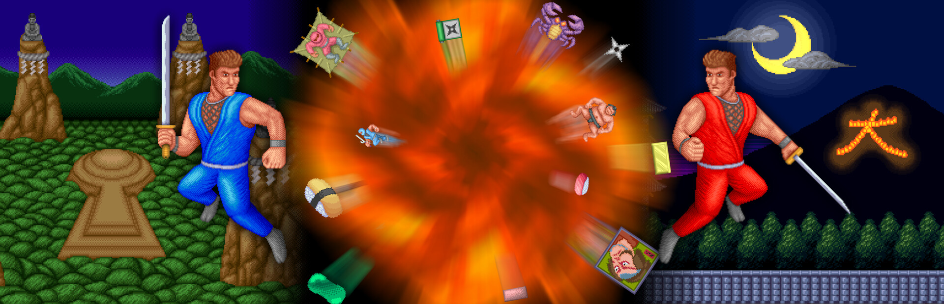 Super Shadow Break : Showdown! NINJA VS The Three KAIJUs