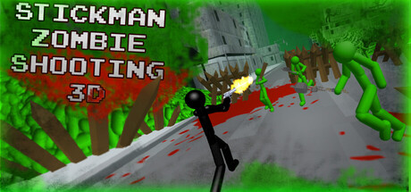 stickman zombie shooting 3d vertical card thumbnail