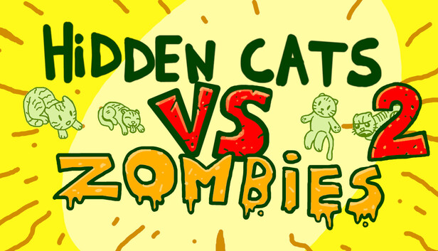 Hidden Cats vs Zombies 2