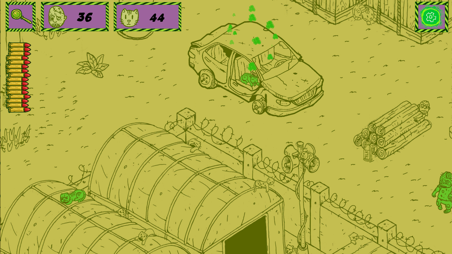 Cats vs Zombies II screenshot 4
