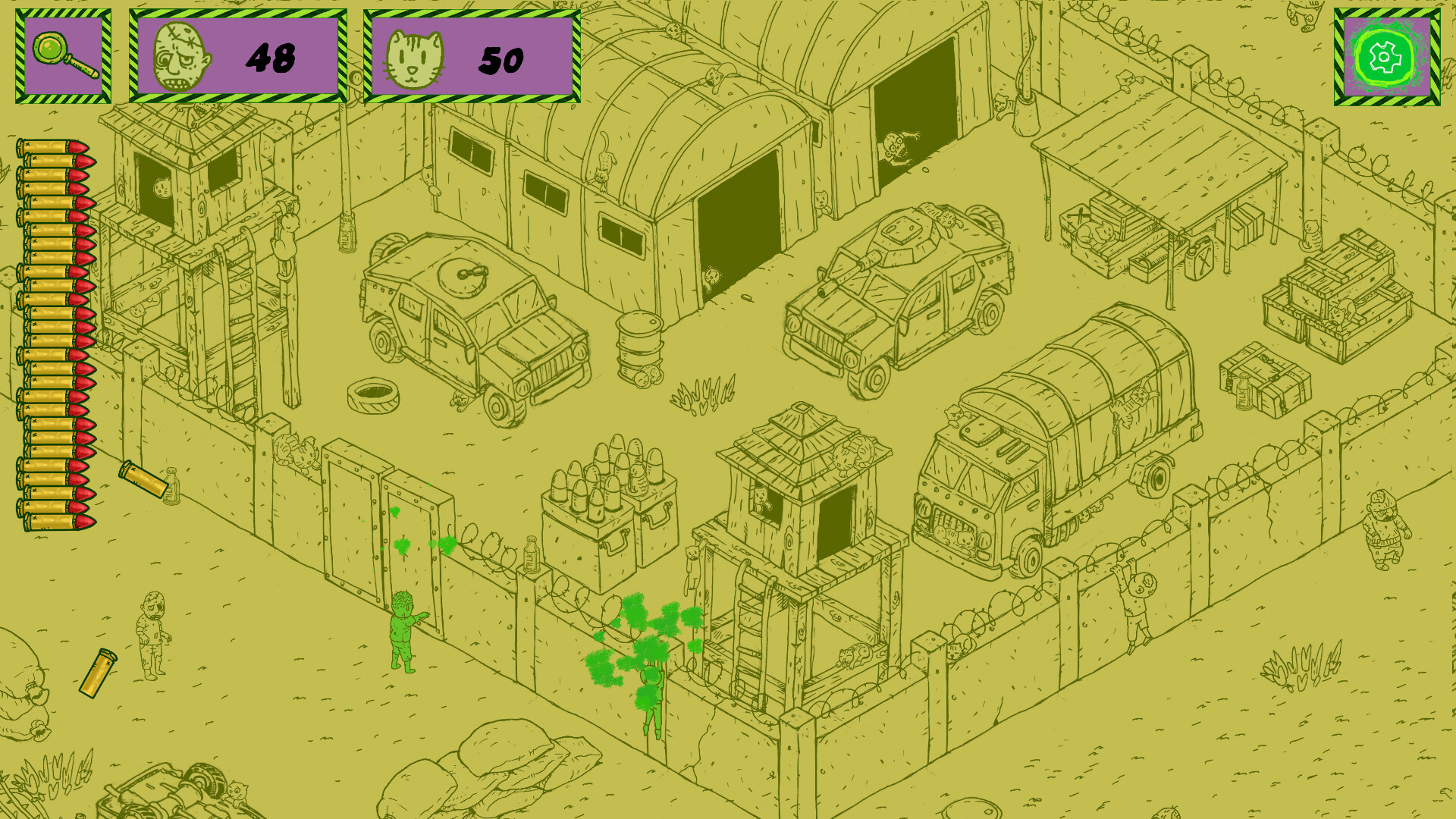 Hidden Cats vs Zombies 2 Featured Screenshot #1