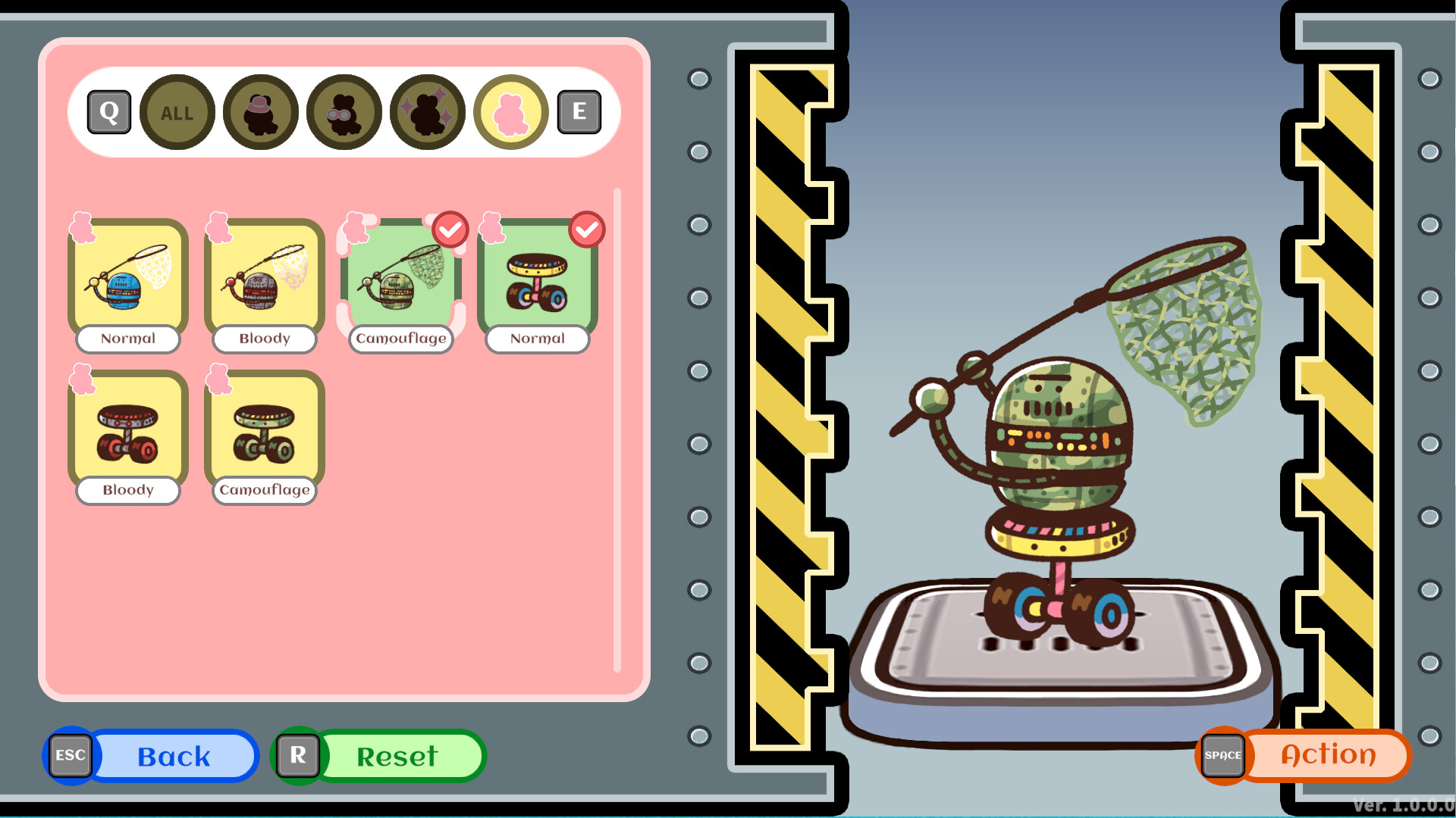 Pritto Prisoner DLC Skin [Butterfly Net Skin: Camouflage] Featured Screenshot #1