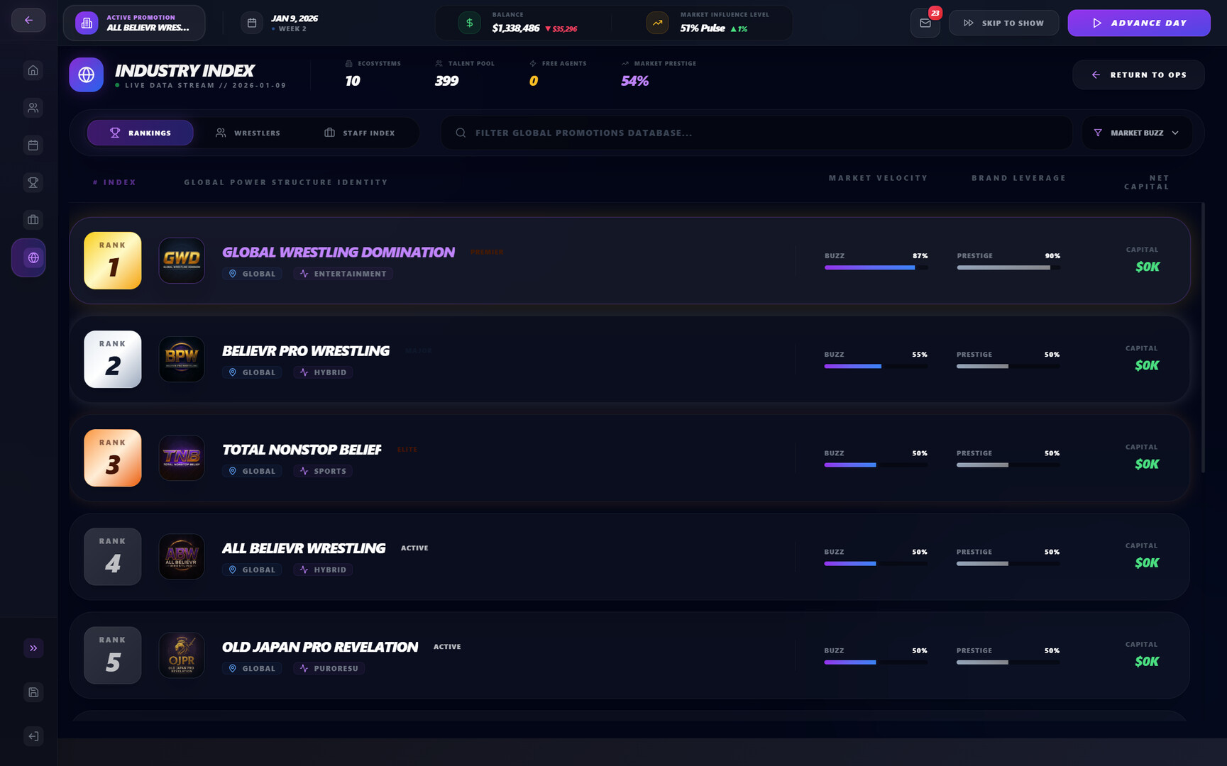 Believr Pro Wrestling screenshot #8