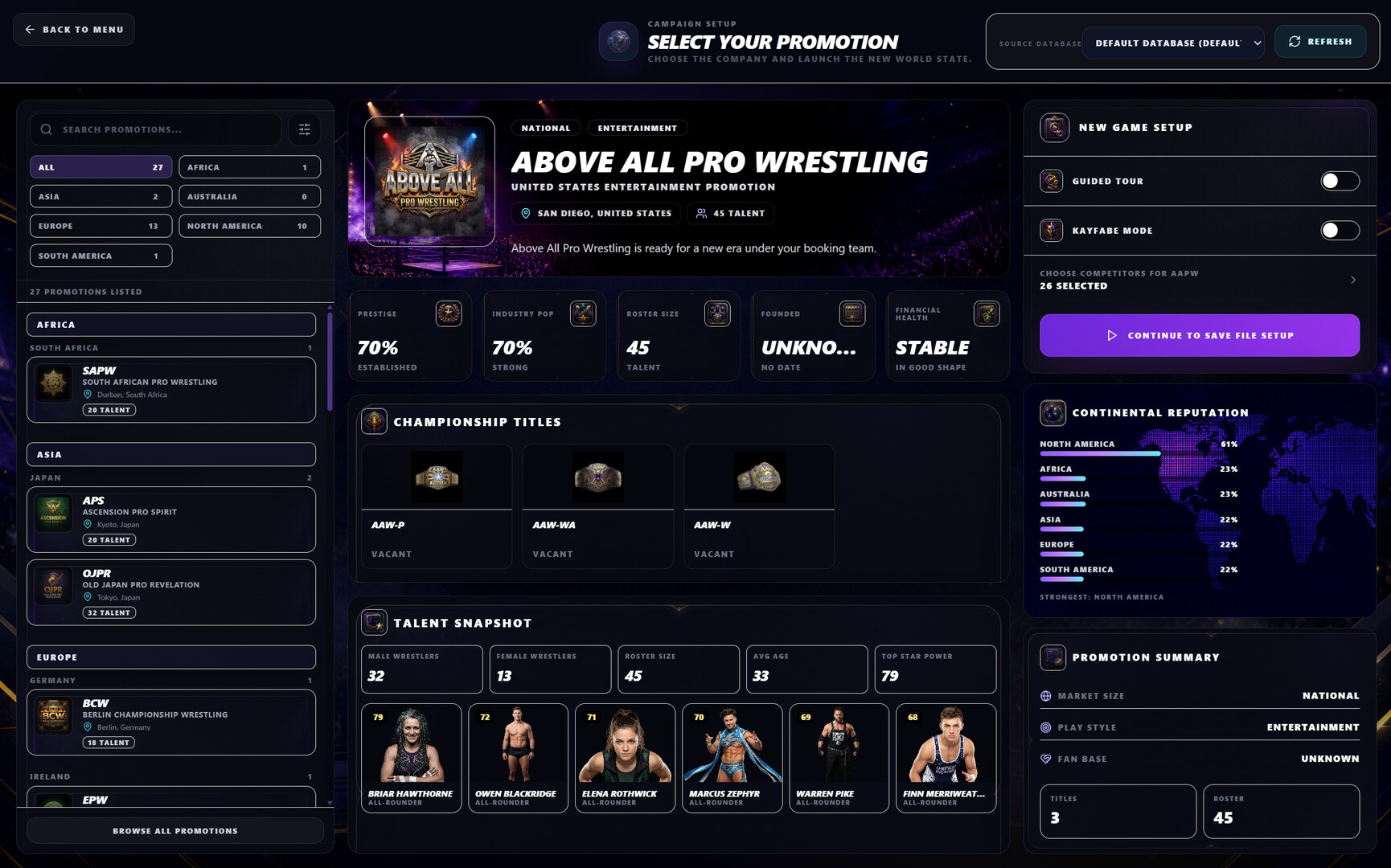 Believr Pro Wrestling screenshot
