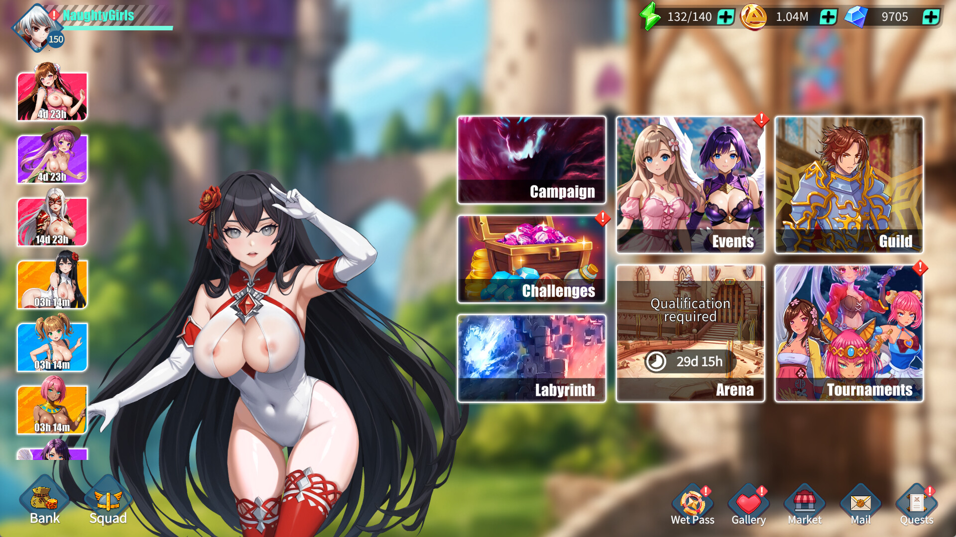 Horny Waifu: Kaiju Strike screenshot #24