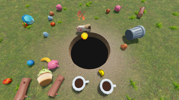 Screenshot of Get in the Hole gameplay showing in-action mechanics