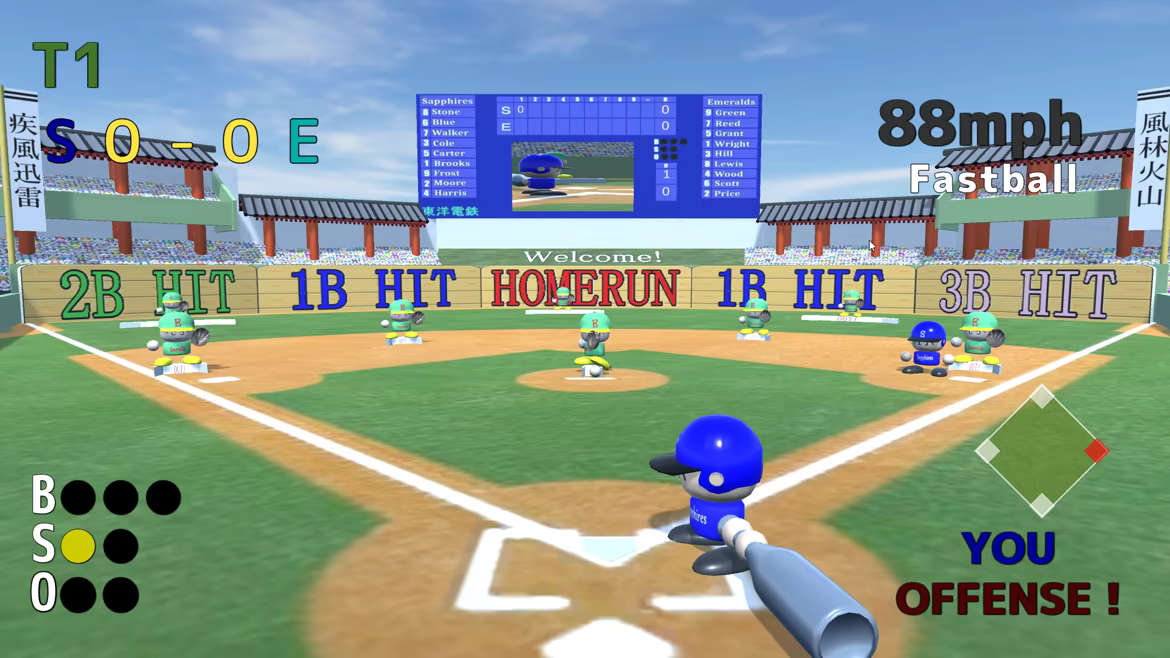 SUPER BOARD BASEBALL video 2