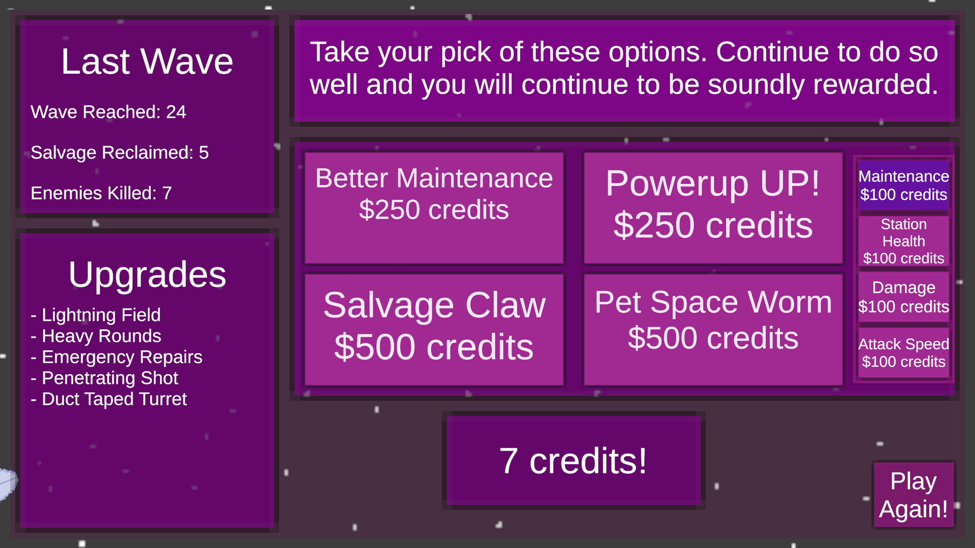 Space Force Bargain Bin screenshot #6