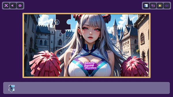 Screenshot 3 of Beauty Jigsaw Puzzles - more gameplay footage