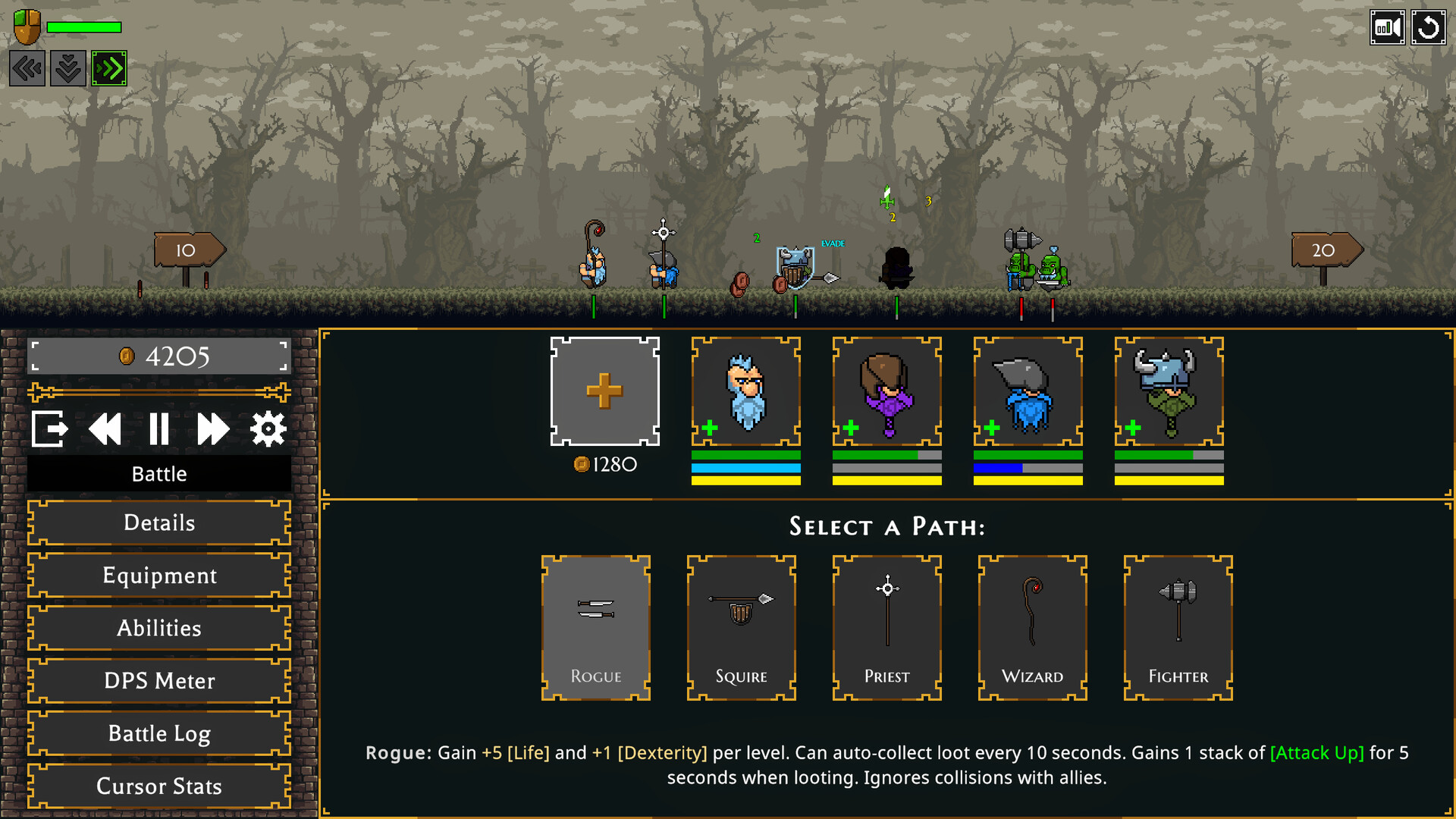 Dwarves: Idle Battlesのスクリーンショット 1