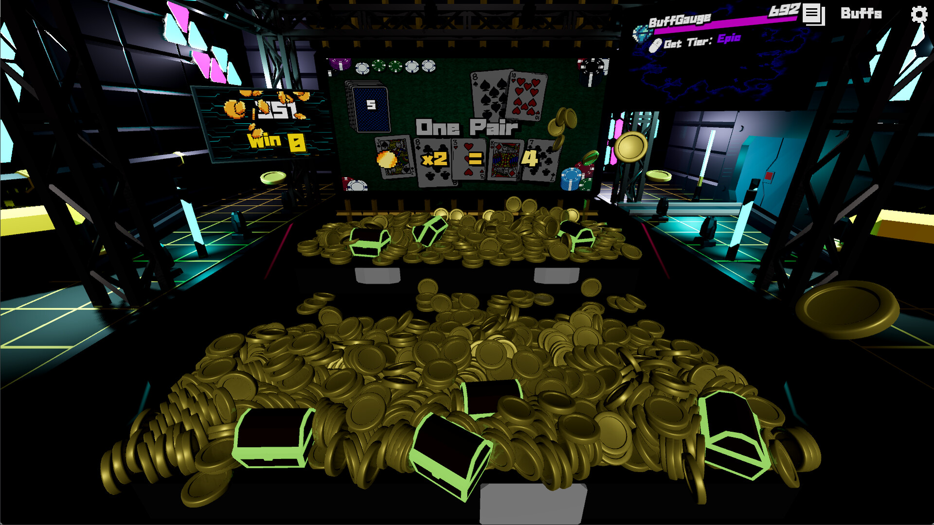 Crazy Coin Poker screenshot #3