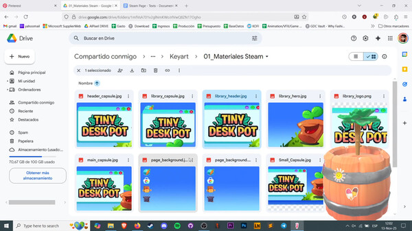 Screenshot 4 of Tiny Desk Pot - final gameplay screenshot