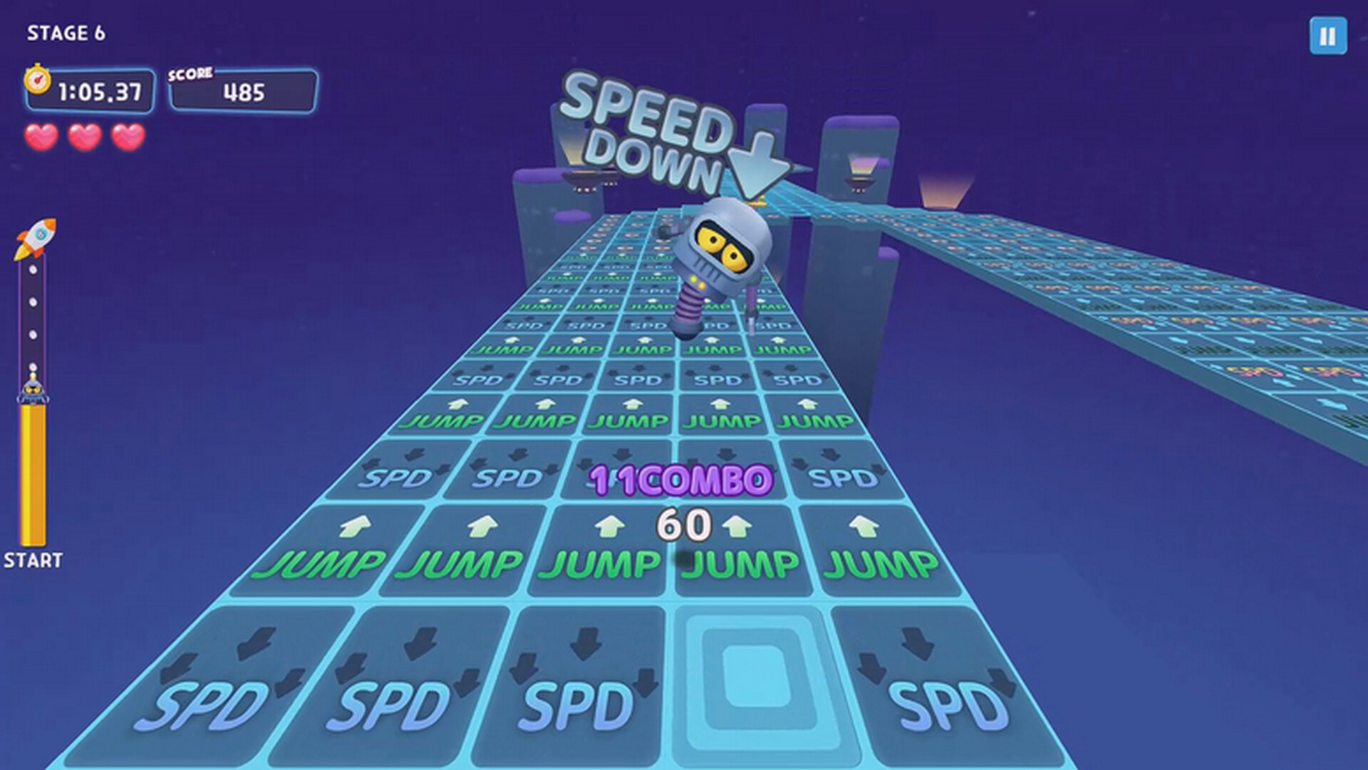 Jumping Robo screenshot screenshot 1