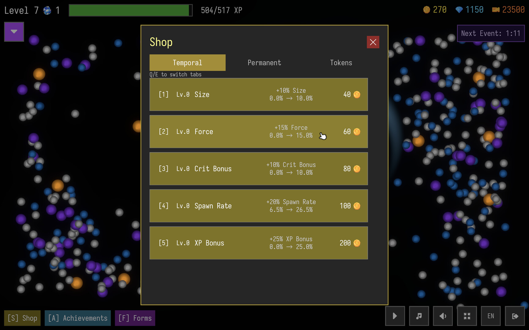 Supernova Idle screenshot #7