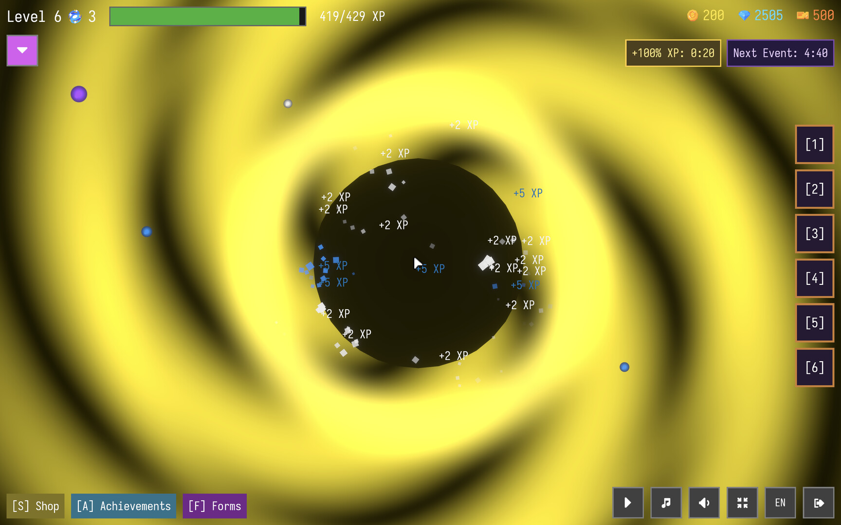 Supernova Idle screenshot #2