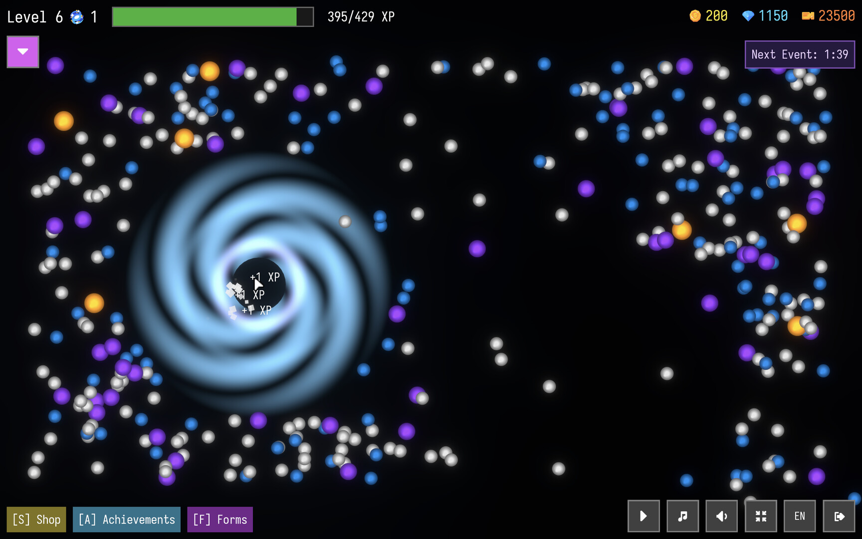 Supernova Idle screenshot #1