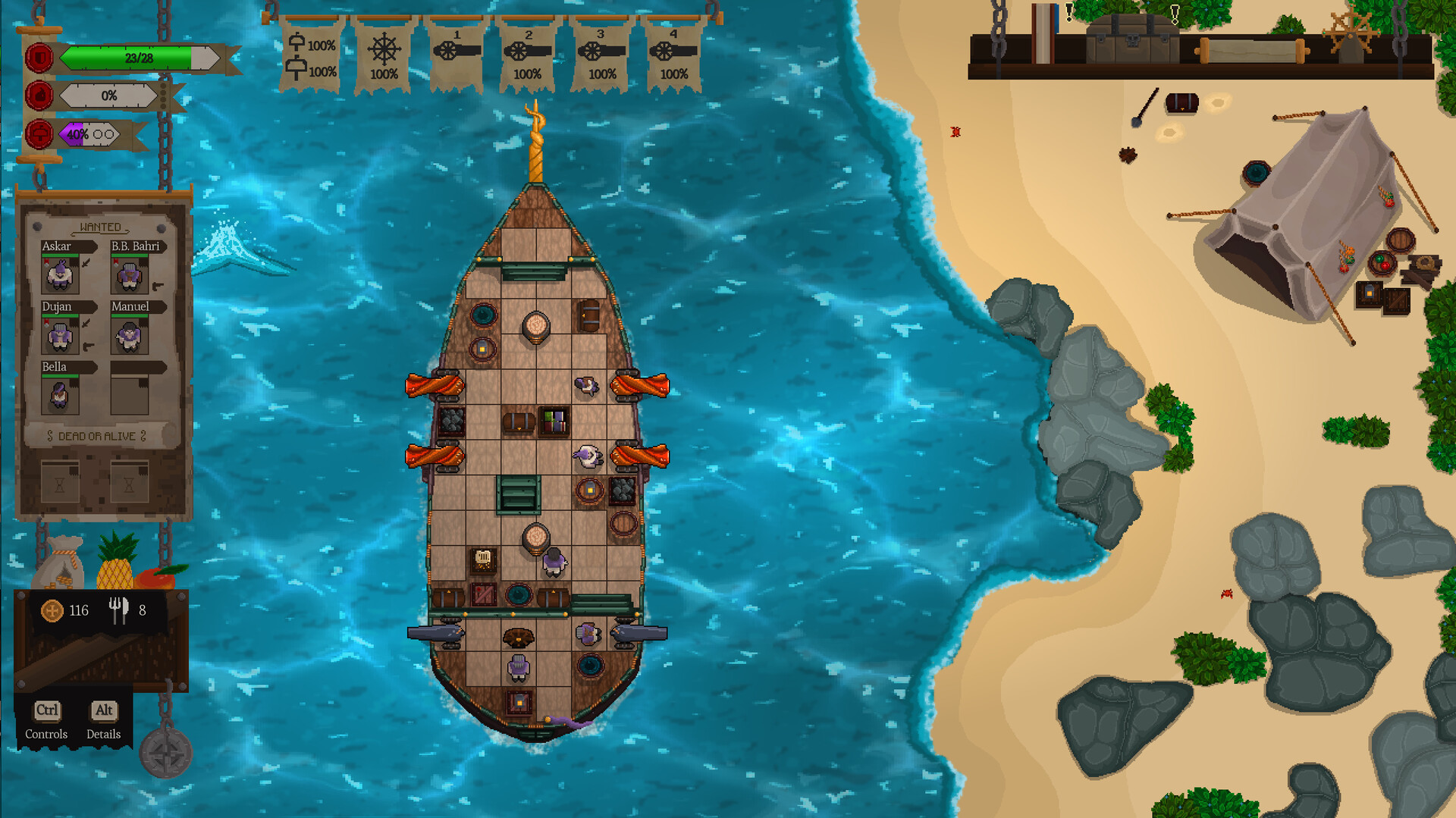 Red Rogue Sea Soundtrack Featured Screenshot #1