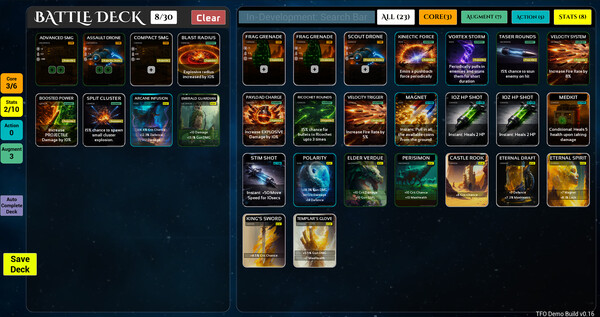 Screenshot of The Final Oath gameplay showing in-action mechanics