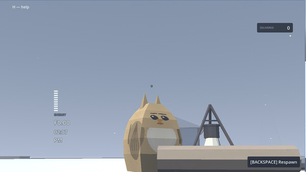 Screenshot of Fragile Frontier gameplay showing in-action mechanics