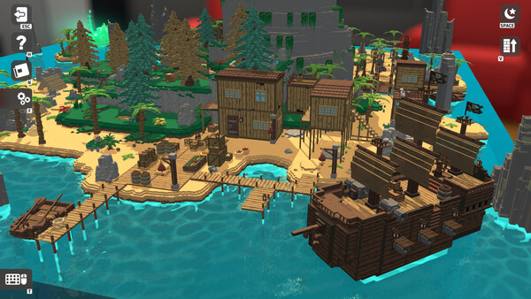 Diorama Builder - Pirate Isle
