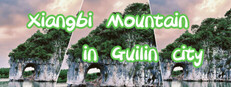 Xiangbi Mountain in Guilin city
