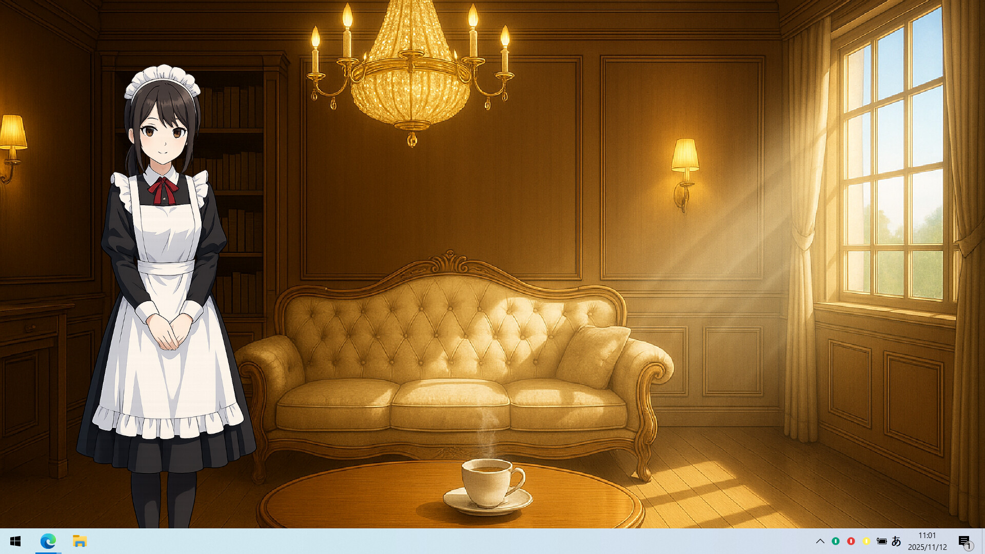 #1. Desktop Character Layout (Steam) 由: Ekako-AI