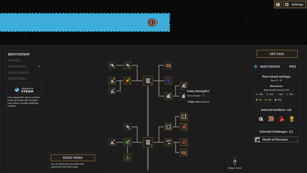 Screenshot 3 of Clicky Islands - more gameplay footage