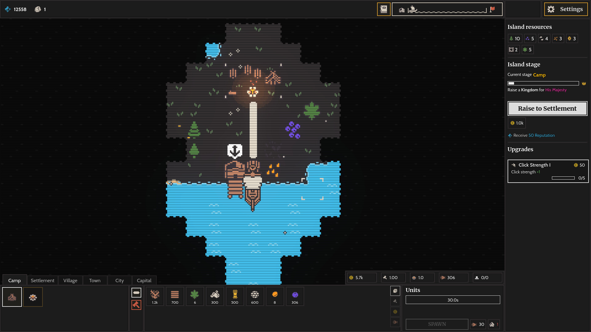 Clicky Islands screenshot #2
