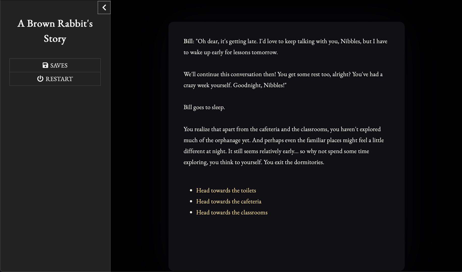 A Brown Rabbit's Story screenshot #1