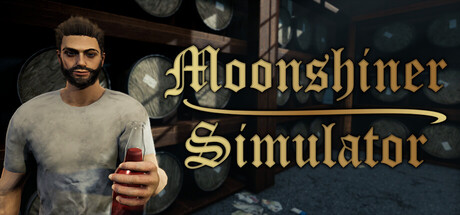 Steam header art for Moonshiner Simulator