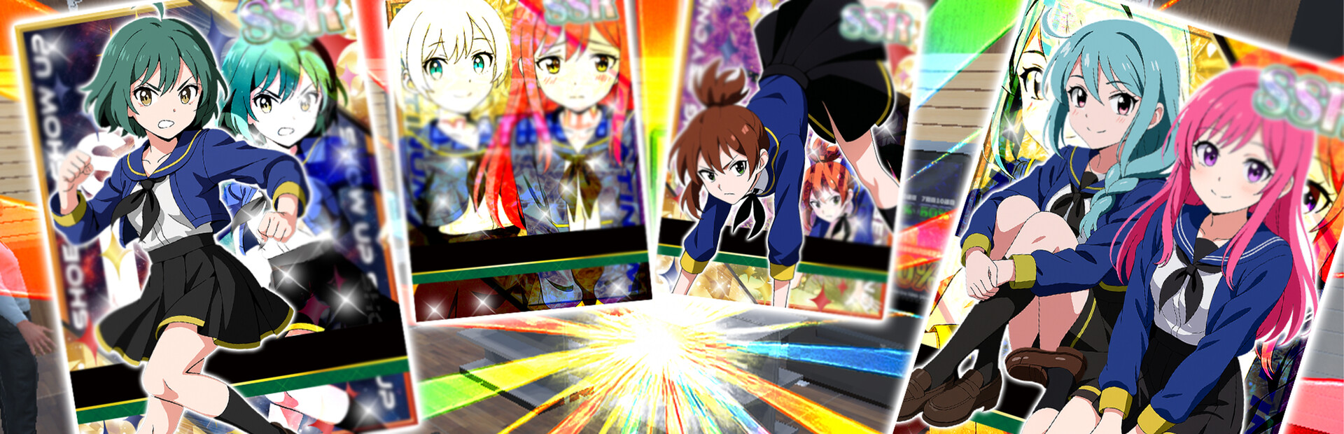 Schoolgirl Card Pull Simulator